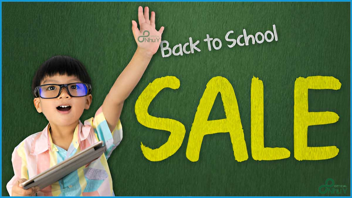 Khuyến mãi gọng kính tựu trường: Ưu đãi lớn mừng năm học mới!
