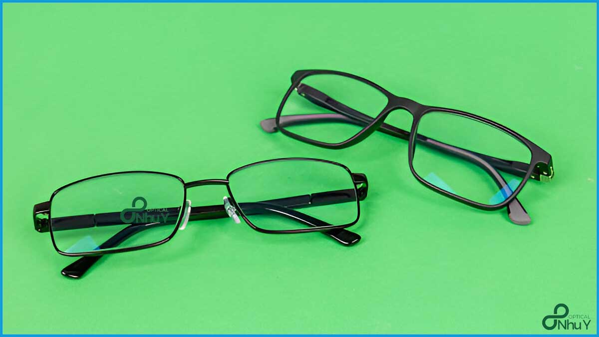 So sánh chất liệu gọng kính: Titan, Nhựa Acetate & Kim Loại | Loại nào tốt?